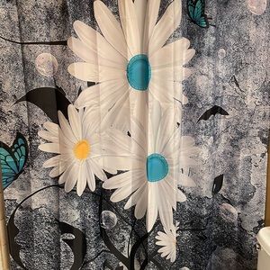 Brand new shower curtain! Vivid colors.